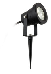 Luminosa Lighting Luminosa Hayes Outdoor Integrated Led Wall & Spike Light Black Ip65 - thumbnail 1