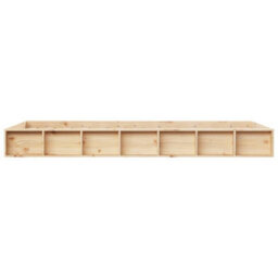 Berkfield Bed Frame 90X190 Cm Single Solid Wood - thumbnail 5