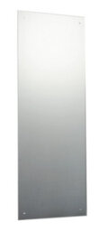 120 X 60Cm Rectangle Frameless Bathroom Mirror With Pre-Drilled Holes And Wall Hanging Fittings