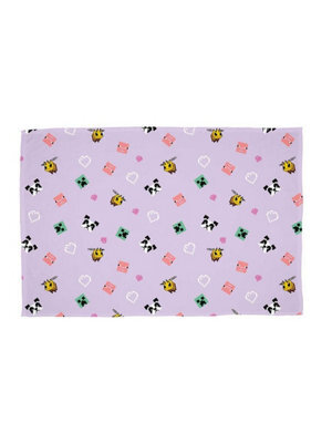 Minecraft Closeup Fleece Blanket - image 1