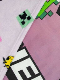 Minecraft Closeup Fleece Blanket - thumbnail 3