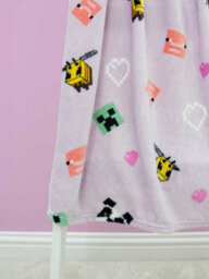 Minecraft Closeup Fleece Blanket - thumbnail 7