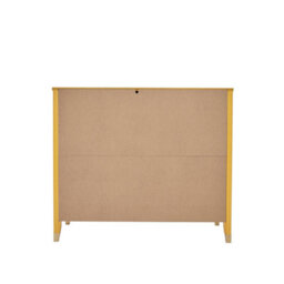 Palazzi 6 Drawer Chest Of Drawers Mustard - thumbnail 8