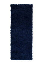 Melrose Venus Shaggy High Pile Navy Runner Rug 067/200Cm - thumbnail 2