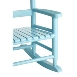 Orsina Blue Rocking Chair, Non-Harmful Children's Chair, Easy To Balance Kiddie Chair, Adjustable Playroom Chair - thumbnail 7