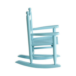 Orsina Blue Rocking Chair, Non-Harmful Children's Chair, Easy To Balance Kiddie Chair, Adjustable Playroom Chair - thumbnail 3