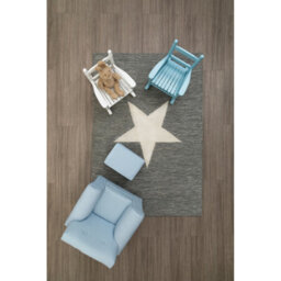 Orsina Blue Rocking Chair, Non-Harmful Children's Chair, Easy To Balance Kiddie Chair, Adjustable Playroom Chair - thumbnail 5