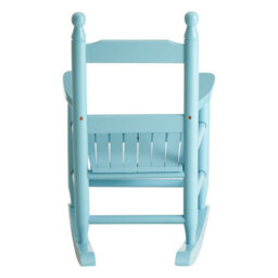 Orsina Blue Rocking Chair, Non-Harmful Children's Chair, Easy To Balance Kiddie Chair, Adjustable Playroom Chair - thumbnail 4