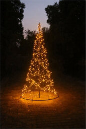 Xmas Haus All Surface 3.6M 1080 Gold Led Tree - 10% Twinkle - thumbnail 2