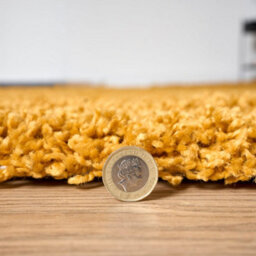 "Bravich Golden Ochre Thick Shaggy Rug - California - 200X290Cm (6'8""x9'7"")" - thumbnail 6