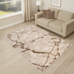 Smart Living Venice Modern Shimmer Rug - Soft Luxury For Living & Bedroom - Beige - 200 X 290 Cm