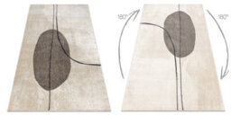 RugsX Carpet Fusion 0808 Cream Beige - Geometric, Modern, Abstract 200X290 Cm - thumbnail 3