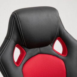 HOMCOM Vinsetto Racing Gaming Chair Swivel Home Office Gamer Chair With Wheels, Red - thumbnail 8