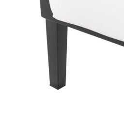 Beliani Garden Armchair Montefalco Metal White - thumbnail 7