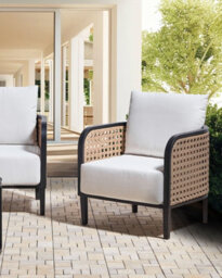 Beliani Garden Armchair Montefalco Metal White - thumbnail 2