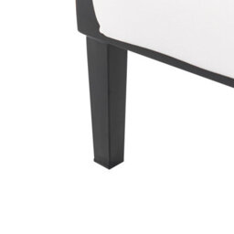 Beliani Garden Armchair Montefalco Metal White - thumbnail 8