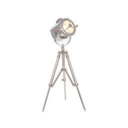 Pacific Lifestyle Marine Nickel Searchlight Table Lamp - thumbnail 5
