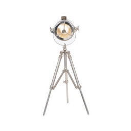 Pacific Lifestyle Marine Nickel Searchlight Table Lamp - thumbnail 4