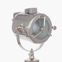Pacific Lifestyle Marine Nickel Searchlight Table Lamp - thumbnail 6