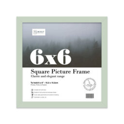 6X6 Mint Green Picture Frame (15.2 X 15.2Cm) Poster, Photo, Artwork, Gallery Wall Or Print - thumbnail 1