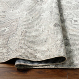 Livabliss Becki Owens Elle-Vintage Grey Beige Brown Traditional Boho Living Dining Bedroom Rug 200 X 275 Cm Easy Care, Non Shedding - thumbnail 4