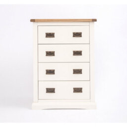 Cabinet Bits Cosenza 4 Drawer Chest Of Drawers Bras Drop Handle - thumbnail 1