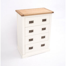 Cabinet Bits Cosenza 4 Drawer Chest Of Drawers Bras Drop Handle - thumbnail 3
