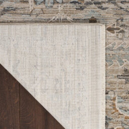 Ivory Traditional Abstract Floral Rug Easy To Clean Dining Room-69Cm X 244Cmcm (Runner) - thumbnail 8