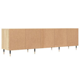 Berkfield Tv Cabinet Sonoma Oak 150X30X44.5 Cm Engineered Wood - thumbnail 8