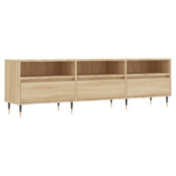 Berkfield Tv Cabinet Sonoma Oak 150X30X44.5 Cm Engineered Wood - thumbnail 2