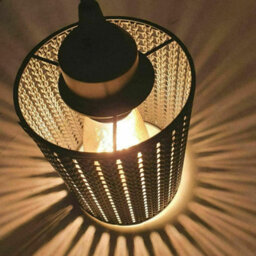 2 Pack Of Black Pendant Light Shade Metal Drum Shaped Lampshade Industrial Easy Fit Ceiling Indoor Wire Cage Lampshade - thumbnail 2