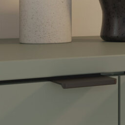 Furniture To Go Ganymede Wide Tv Unit With Open Shelving, 2 Drawers And 2 Doors In Sage Green - thumbnail 9