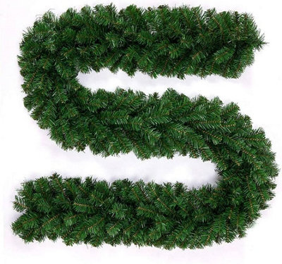 SuperGift.com 9Ft Artificial Green Christmas Garland - image 1