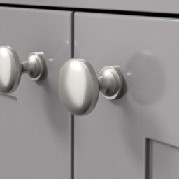 Affine 600mm Bathroom Vanity Unit Basin Sink Storage Cabinet Furniture Grey Traditional - thumbnail 7
