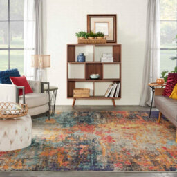 Multicolor Modern Rug, 6mm Thickness Stain-Resistant Abstract Rug, Modern Rug For Bedroom, & Livingroom-239Cm X 320Cm - thumbnail 3
