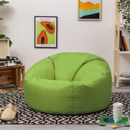 icon Adult Classic Beanbag Outdoor Waterproof Bean Bags Ready Filled - Lime Green - thumbnail 7