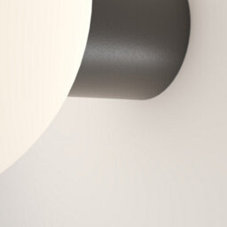 Luminosa Lighting Luminosa Bold I Outdoor Globe Wall Lamp Black Ip54 1Xe27 - thumbnail 2