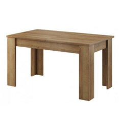 Arte Elegant Sky Extending Dining Table H750mm W1400 D800mm In Riviera Oak - Versatile Dining Solution