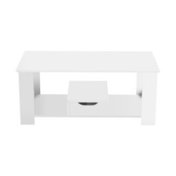 Darphe Coffee Table With Storage Small Tea Table Desk Wooden Living Room Furniture - thumbnail 2