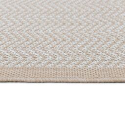 Origins Beige Herringbone Woven Effect Large Indoor & Outdoor Rug, (L)150Cm X (W)200Cm - thumbnail 4