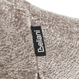 Beliani Rocking Chair Skale Fabric Taupe - thumbnail 8