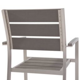 Beliani Garden Dining Set 6 Seater Vernio Grey - thumbnail 6