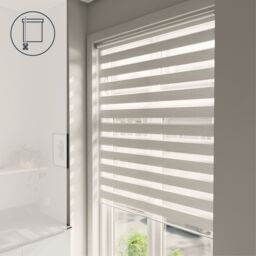 GoodHome Brize Corded Mottled White Day & Night Roller Blind (W)160Cm (L)180Cm - thumbnail 6