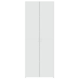 Walplus Highboard White 70X42.5X185 Cm Engineered Wood - thumbnail 4