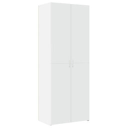 Walplus Highboard White 70X42.5X185 Cm Engineered Wood - thumbnail 2