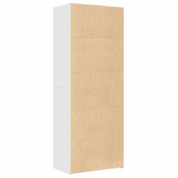 Walplus Highboard White 70X42.5X185 Cm Engineered Wood - thumbnail 6