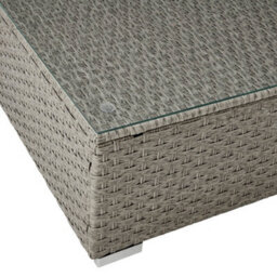 Home Detail Catina  Modular Corner Rattan Garden Sofa Set, Grey Rattan - thumbnail 9