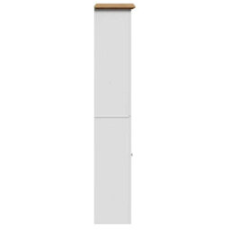 Berkfield Bathroom Cabinet Bodo White And Brown 44X30X160 Cm - thumbnail 5