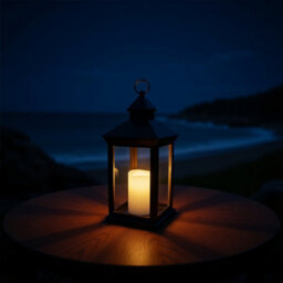 Bright Zeal 35Cm Tall Vintage Decorative Candle Lantern - thumbnail 7