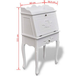 Berkfield Wooden French Secretary Desk - thumbnail 9